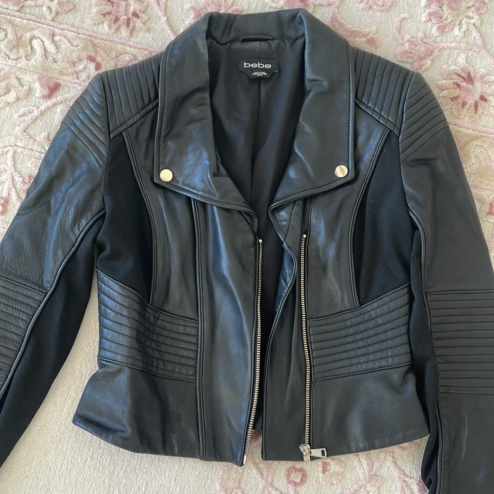 Bebe Leather Jacket - image 2